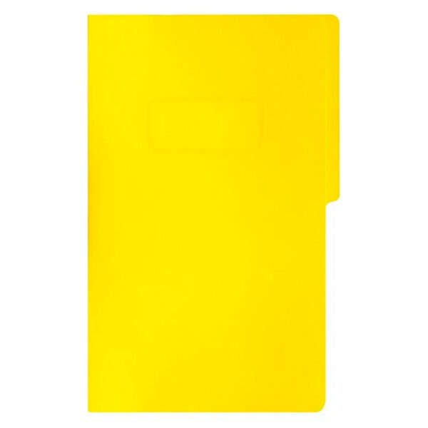 CARPETA PRESSBOARD BROCHE SIN PERCALINA CARTA AMARILLO LUX-C-AMA CON 10 PZS