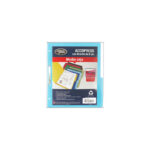 CARPETA PRESSBOARD BROCHE SIN PERCALINA CARTA AZUL CLARO P4553 CON 10 PZS