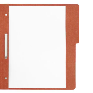 CARPETA PRESSBOARD BROCHE SIN PERCALINA CARTA CAOBA P4555 CON 10 PZS