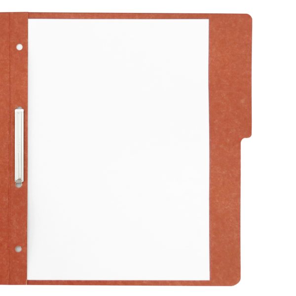 CARPETA PRESSBOARD BROCHE SIN PERCALINA CARTA CAOBA P4555 CON 10 PZS