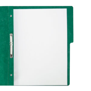 CARPETA PRESSBOARD BROCHE SIN PERCALINA CARTA VERDE OBSCURO P4778 CON 10 PZS