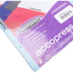 CARPETA PRESSBOARD BROCHE SIN PERCALINA OFICIO AZUL CLARO P4564 CON 10 PZS