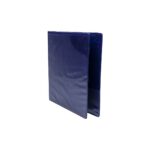 CARPETA VINIL AZUL MARINO  ARILLO EN O 1 PULGADA CARTA PARA 200 HOJAS