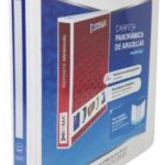 CARPETA VINIL BLANCA ARILLO EN O 1/2 PULGADA CARTA PARA 90 HOJAS