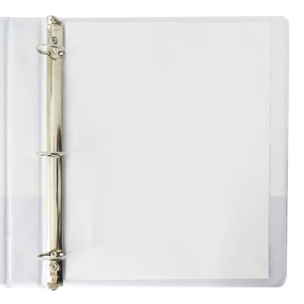 CARPETA VINIL BLANCA ARILLO EN O 1 PULGADA CARTA 8537 PARA 200 HOJAS