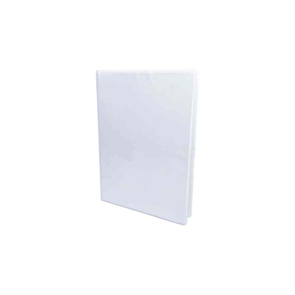 CARPETA VINIL BLANCA ARILLO EN O 1 PULGADAS OFICIO 9121BL PARA 200 HOJAS