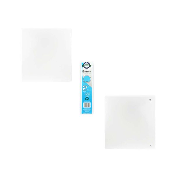 CARPETA VINIL BLANCA ARILLO EN O 2 PULGADAS CARTA 8567 PARA 400 HOJAS