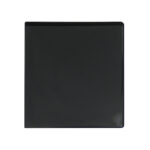 CARPETA VINIL NEGRA ARILLO EN O 1/2 CARTA 8510 PARA 100 HOJAS