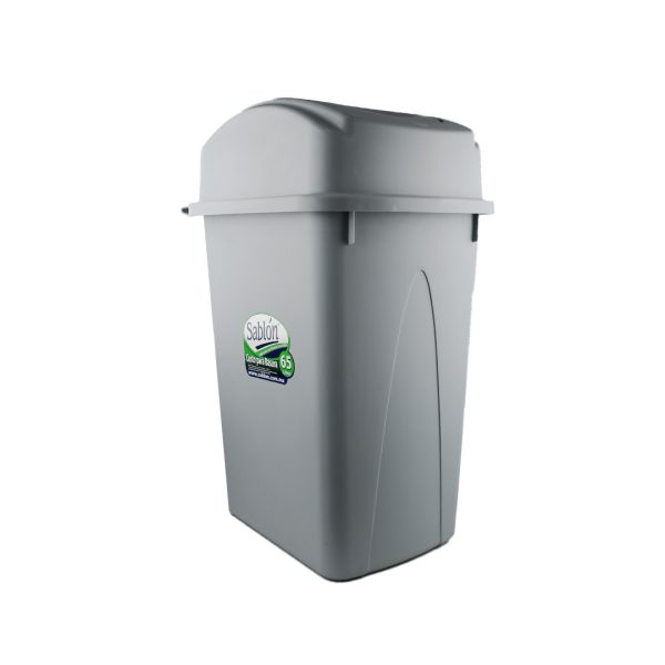 CESTO-DE-BASURA-65-LITROS-TAPA-DE-BALANCIN-GRIS-8104GR_C105-118_2 CESTO DE BASURA 65 LITROS TAPA DE BALANCIN LATERAL GRIS 8104GR