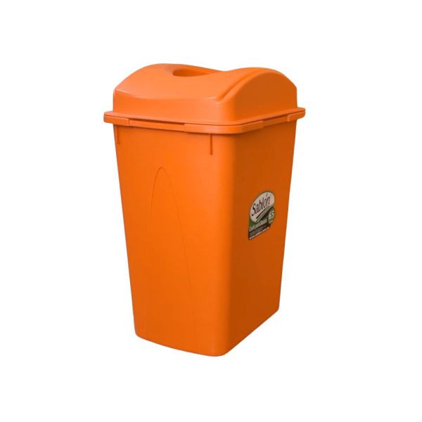 CESTO-DE-BASURA-TAPA-ELIPTICA-65-LITROS-NARANJA-8161NA_C105-065_4 CESTO DE BASURA TAPA ELIPTICA 65 LITROS NARANJA 8161NA