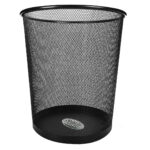 CESTO DE MALLA METALICA GRANDE NEGRO 8055
