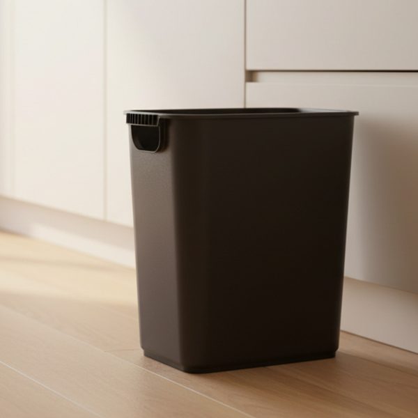 CESTO JUMBO RECTANGULAR NEGRO 26 LITROS  8025NE