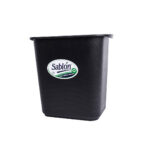 CESTO PLASTICO RECTANGULAR 13 LITROS 8015NE