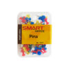 CHINCHES PUSH PINS COLORES CON 100 PZS