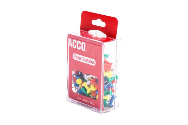 CHINCHES-PUSH-PINS-COLORES-P1167-CON-100-PZS_C500-006-3 CHINCHES PLASTICAS COLORES P1167 CON 100 PZS