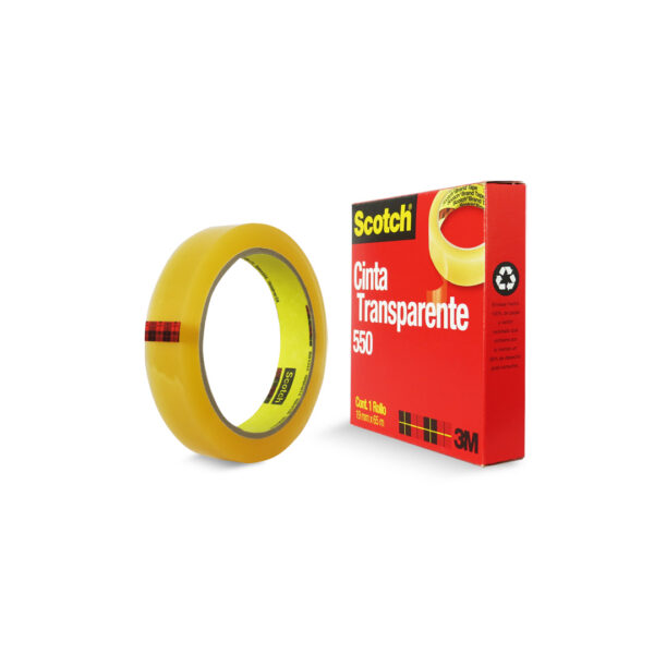 CINTA ADHESIVA DIUREX 550 DE 19 MM X 65 M