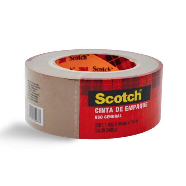 CINTA DE EMPAQUE CANELA DE 48 MM X 150 MM