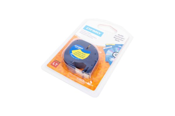 CINTA DYMO LETRATAG 91332 AMARILLO 12 MM X 4 M