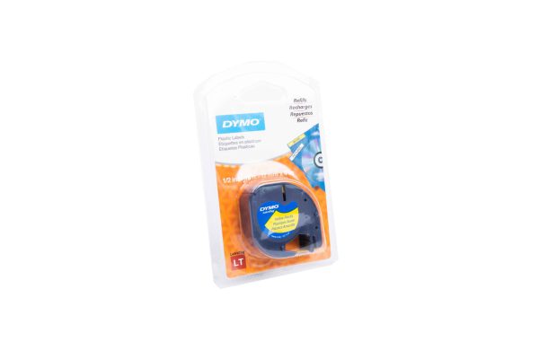 CINTA DYMO LETRATAG 91332 AMARILLO 12 MM X 4 M
