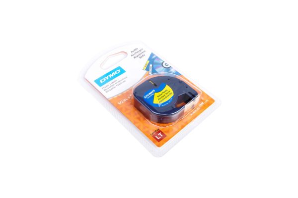 CINTA DYMO LETRATAG 91332 AMARILLO 12 MM X 4 M