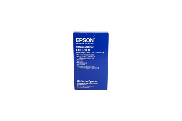 CINTA DE IMPRESION EPSON ERC-38B NEGRO