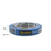 CINTA MASKING TAPE AZUL 3M MODELO 290 18 X 50 MM