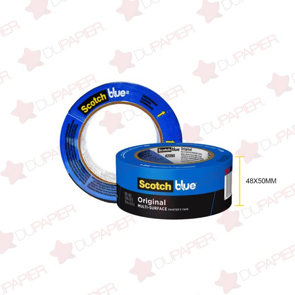CINTA MASKING TAPE AZUL 3M MODELO 290 48 X 50 MM