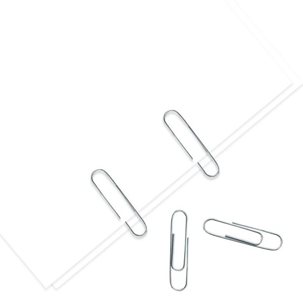CLIP ESTANDAR NUMERO 1 CAJA CON 100 PZS
