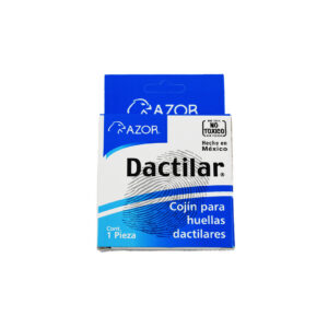 COJÍN DACTILAR NEGRO 62