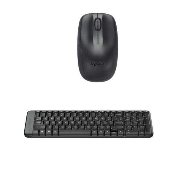 COMBO LOGITECH TECLADO MOUSE MK220 USB INALAMBRICO