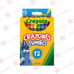CRAYON JUMBO CON 12 PIEZAS 52-0312 COLORES SURTIDOS