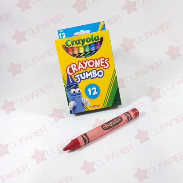 CRAYON JUMBO CON 12 PIEZAS 52-0312 COLORES SURTIDOS