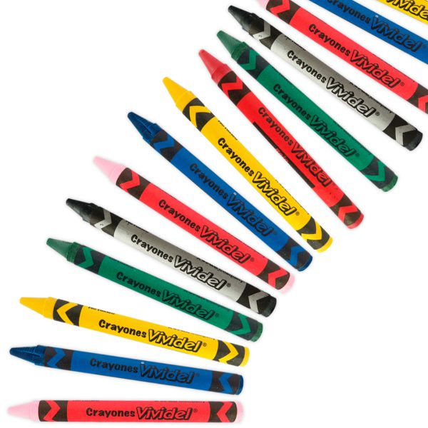 CRAYON VIVIDEL CAJA CON 6 PZS