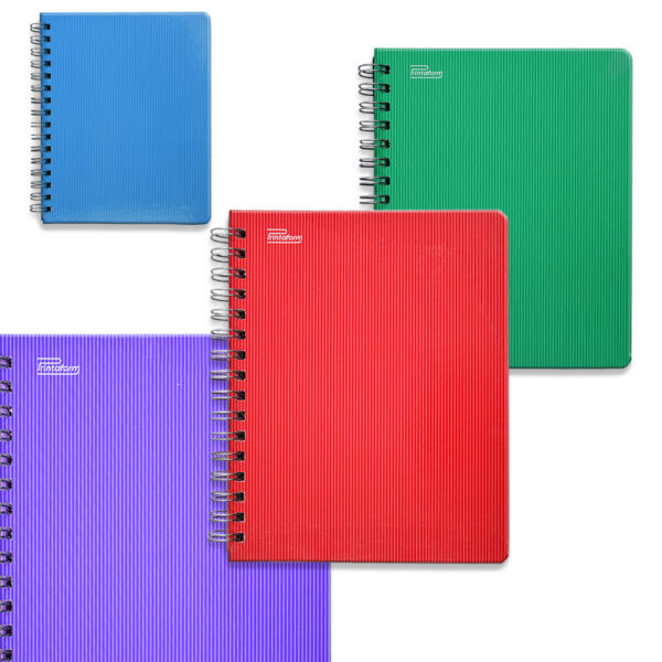 CUADERNO ESPIRAL FORMA FRANCESA BOOK CUADRO CHICO 100 HOJAS PASTA DURA