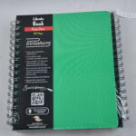 CUADERNO ESPIRAL FORMA FRANCESA BOOK CUADRO GRANDE 100 HOJAS PASTA DURA