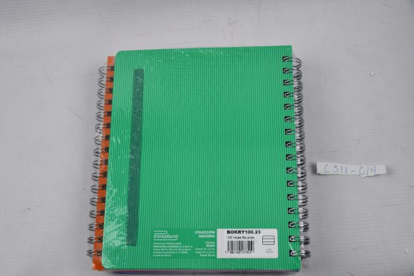 CUADERNO-ESPIRAL-FORMA-FRANCESA-BOOK-RAYA-100-HOJAS-PASTA-DURA_C311-014_12 CUADERNO ESPIRAL FORMA FRANCESA BOOK RAYA 100 HOJAS PASTA DURA