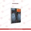CUADERNO ESPIRAL FORMA FRANCESA JEAN BOOK CUADRO CHICO CON 100 HOJAS