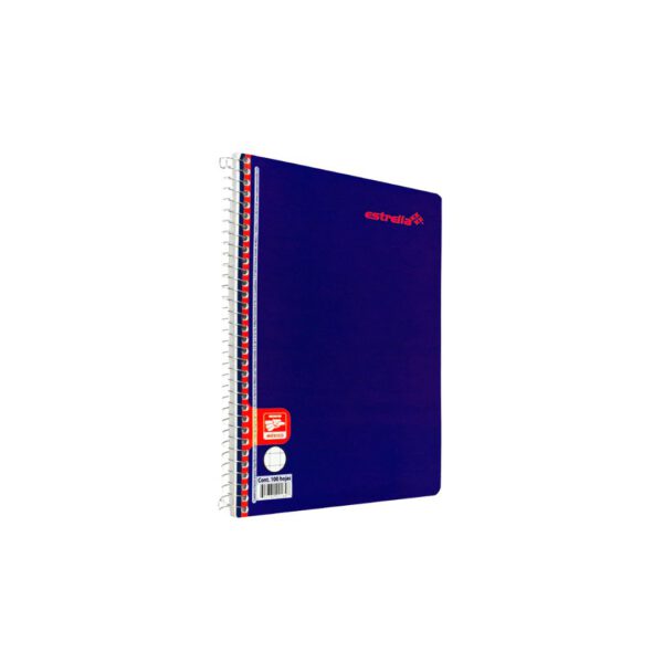 CUADERNO ESPIRAL FORMA FRANCESA RAYA 0178 CON 100 HOJAS