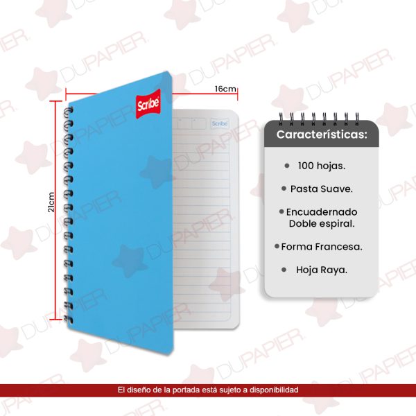 CUADERNO-ESPIRAL-FORMA-FRANCESA-RAYA-1600-CON-100-HOJAS_C307-001_13 CUADERNO ESPIRAL FORMA FRANCESA RAYA 1600 CON 100 HOJAS