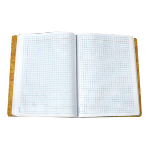 CUADERNO PROFESIONAL COSIDO FIRST CLASS CUADRO GRANDE 8505 VERDE OSCURO 100 HJS