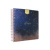 CUADERNO PROFESIONAL KIUT PASTA DURA CUADRO GRANDE CON ESPIRAL 200 HOJAS