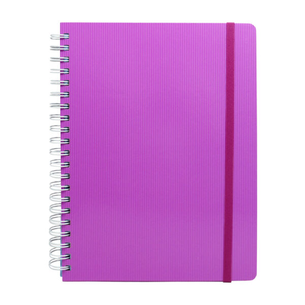 CUADERNO PROFESIONAL PASTA DURA CUADRO GRANDE CON ESPIRAL DE 200 HOJAS