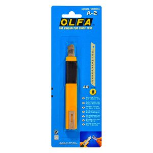 CUTTER-OLFA-A-2-STANDARD-DE-9-MM_N005-081_1-2 CUTTER OLFA A-2 STANDARD DE 9 MM