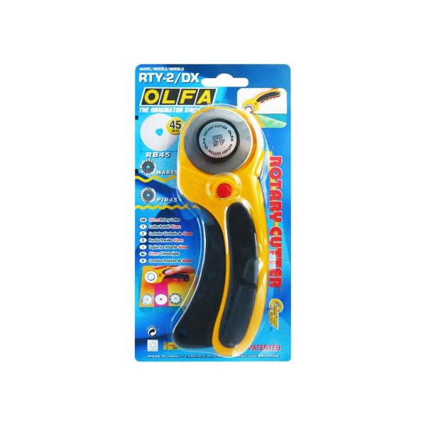 CUTTER OLFA ROTATIVO RTY-2/DX DE 45 MM