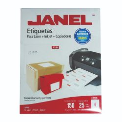 E163-017-1 ETIQUETA LASER 5164 3 1/3X4" C/150