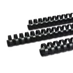 ESPIRAL CERLOX NEGRO 1 PULGADA PARA 200 HOJAS CON 25 PZS