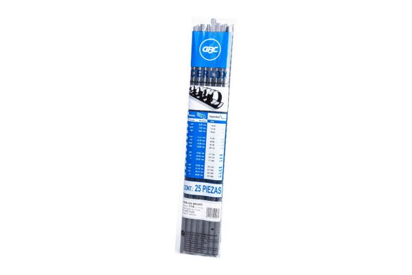 ESPIRAL CERLOX NEGRO DE 7/16 PULGADAS PARA 65 HOJAS CON 25 PZS
