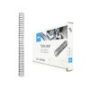 ESPIRAL TWIN LOOP METALICO NEGRO 1/2 PULGADAS PASO 3:1CON 20 PZS