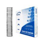 ESPIRAL WIRE-O METALICO NEGRO 1 1/4 PULGADAS PASO 2:1 CON 20 PZS