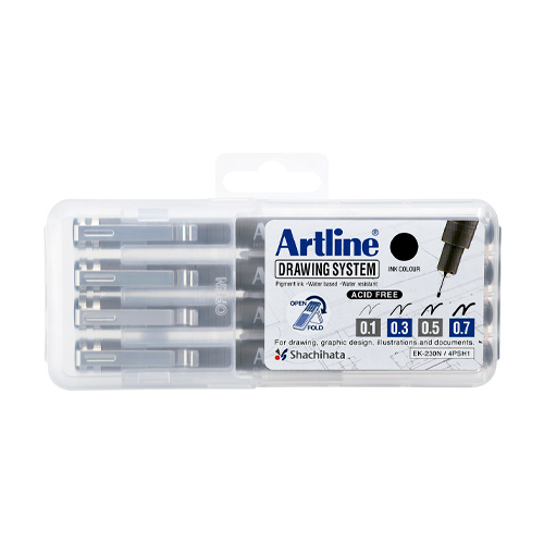 ESTILOGRAFO-ARTLINE-ESTUCHE-CON-4-PIEZAS-0-1-0-3-0-5-Y-0-7-MM_E120-039_1-2 ESTILOGRAFO ARTLINE ESTUCHE CON 4 PIEZAS 0.1, 0.3 , 0.5 Y 0.7 MM